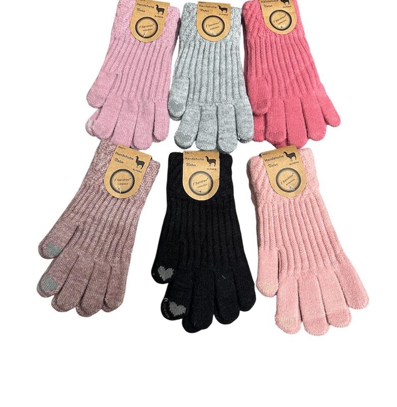 Handschoenen alpacawol- vrouwen