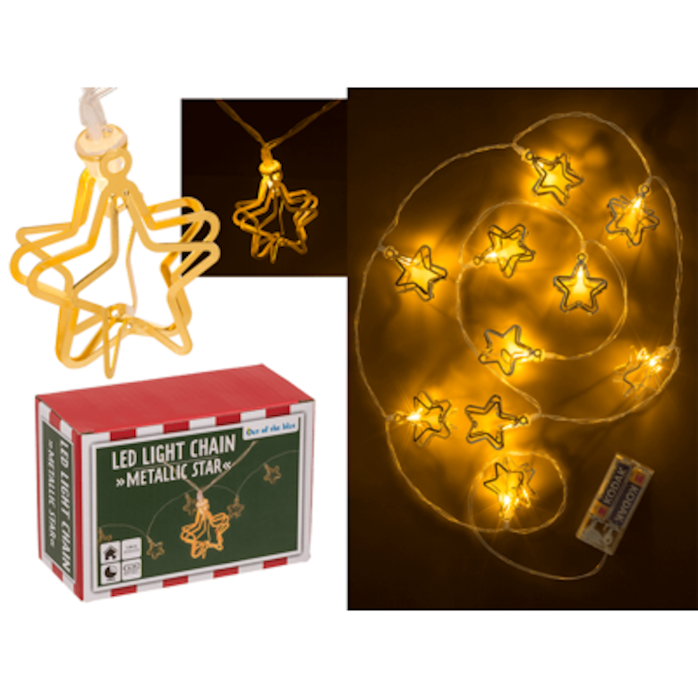 3D led slinger ster- met timer