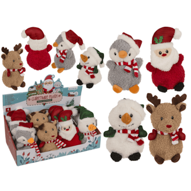 Xmas knuffel 15 cm.