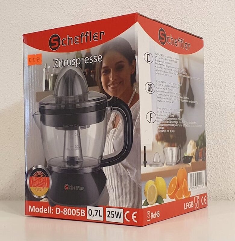Scheffler elektrische citruspers
