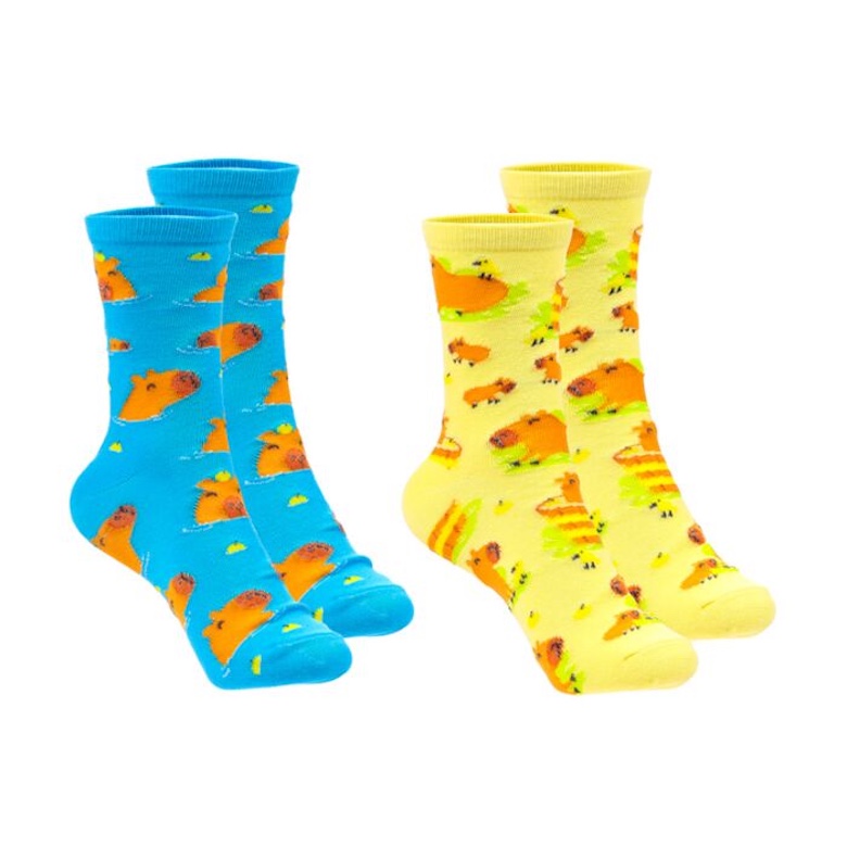 Capybara Sokken in een Tube (maat 36-39)